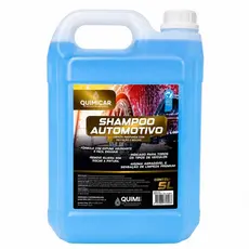 SHAMPOO AUTOMOTIVO QUIMICAR 5L | ESPUMA ABUNDANTE | LIMPEZA PROFUNDA | ALTO RENDIMENTO