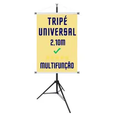 TRIPÉ MULTIFUÇÃO UNIVERSAL CELULAR ILUMINAÇÃO BANNER RING LIGHT