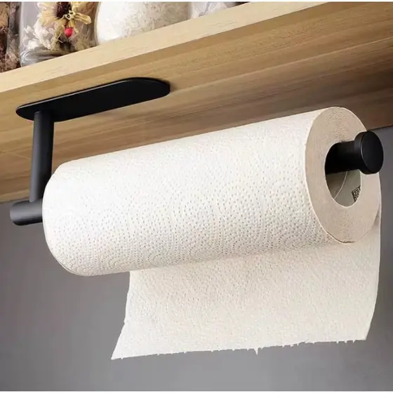 Porta Papel Toalha Suporte Parede Armário Cozinha Plastico