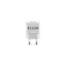 CARREGADOR USB TOMADA ELGIN 1A/5W - BIVOLT
