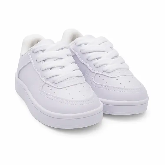 Tênis Infantil Branco Casual Leve Envio Rápido