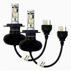 Par Lâmpadas Ultra Led Farol Milha Aaatop R1-H4 Luz Branco Frio