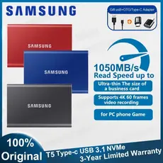 Original SAMSUNG SSD Externo 2TB-16TB De Transferência De Alta Velocidade Portátil HD Externo External Hard Drive