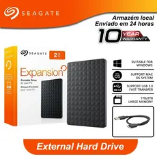 Seagate Disco Rígido Hd Externo Original Grande Capacidade 1Tb 2Tb 4Tb Disco Rígido Portátil Usb 3.0 Portable Hdd