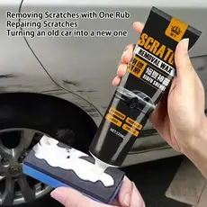 120ml Cera De Reparo De Arranhões De Carro Removedor De Redemoinho Multiuso Polimento Pintura Suprimentos Beleza