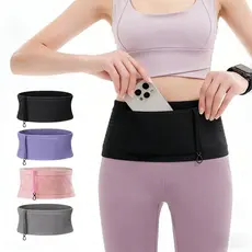 Pochete Esportiva invisivel para Celular Masculina Feminina ​Respirável para Corrida Caminhada Academia Fitness