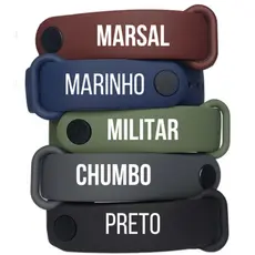 Kit Pulseira P/ Mi Band 10 9 8 7 6 5 4 3 feita em silicone Premium alta qualidade [Envio HOJE]
