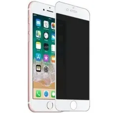 Película Privacidade para iPhone 7 8 normal plus Anti-Spy 3D Borda Preto Branco [Envio HOJE]