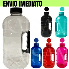 Garrafa de Água Com Alça Squeeze 1.8L Resistente Para Academia Treino Funcional Cross Fit Hidratação