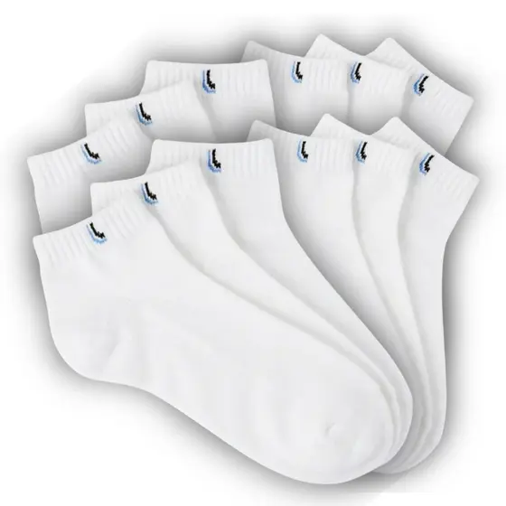 Kit 6 Pares Meia Soquete Invisível Unissex