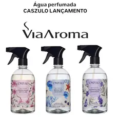 Água Perfumada de 500ml  Via Aroma Spray Para Tecido Roupas e Lençóis ENVIO IMEDIATO