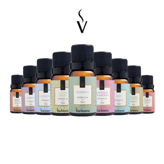 Essência Via Aroma Para Aromatizador Difusor Elétrico Para Ambientes 10ml Aromas E Fragrâncias