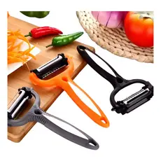 Descascador Fatiador Multifuncional De Alimentos 3 Em 1