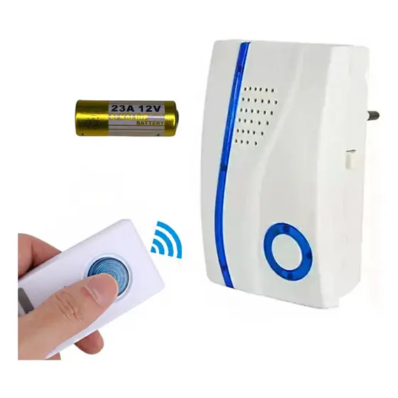 Campainha Sem Fio 32 Toques / Led Wireless Bivolt 100M