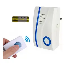 Campainha Sem Fio 32 Toques / Led Wireless Bivolt 100M