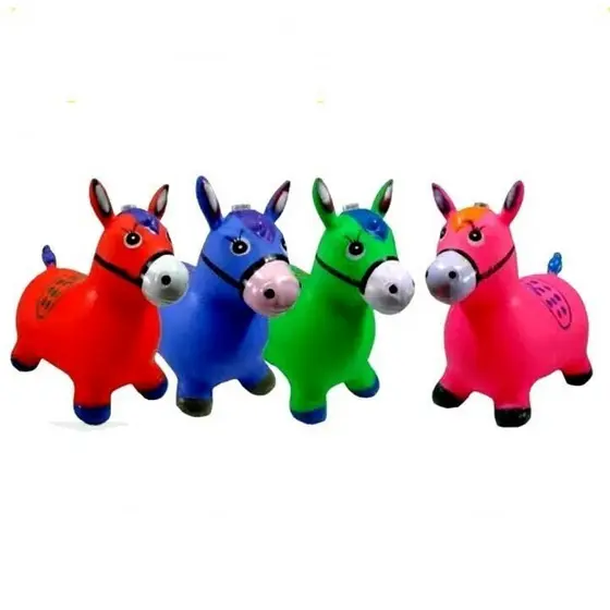 Cavalinho Upa Upa inflavel Pocoto Brinquedo Pula Pula Musica Infantil Com Musica e Led