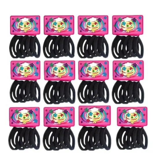 Kit 36/72/144/288 Elásticos de Cabelo rabicó Para Cabelo Xuxinha Elastico feminino