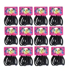 Kit 36/72/144/288 Elásticos de Cabelo rabicó Para Cabelo Xuxinha Elastico feminino