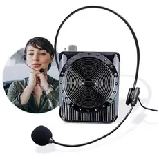 Megafone Amplificador Voz Microfone Professor Palestra e Radio Fm Usb - KA-150 - Altomex