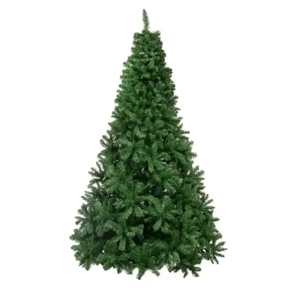 Árvore de Natal Aveiro 1341 Galhos com Base em Metal - Verde - 2,1 m (FLORARTE)