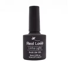 Top coat Base De Esmalte Em Gel Para Unhas Band-Aid Linha Light 8ml - Real Love