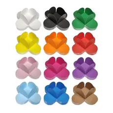 50~150un FORMINHAS 4 PÉTALAS PARA DOCES FINOS BRIGADEIROS FESTAS ANIVERSARIOS CASAMENTOS