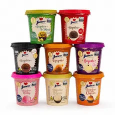 POTE JUNCO 1,01KG BRIGADEIRO/BEIJINHO/CAJUZINHO/CHURROS/PISTACHE/MORANGO - PRONTO PARA ENROLAR