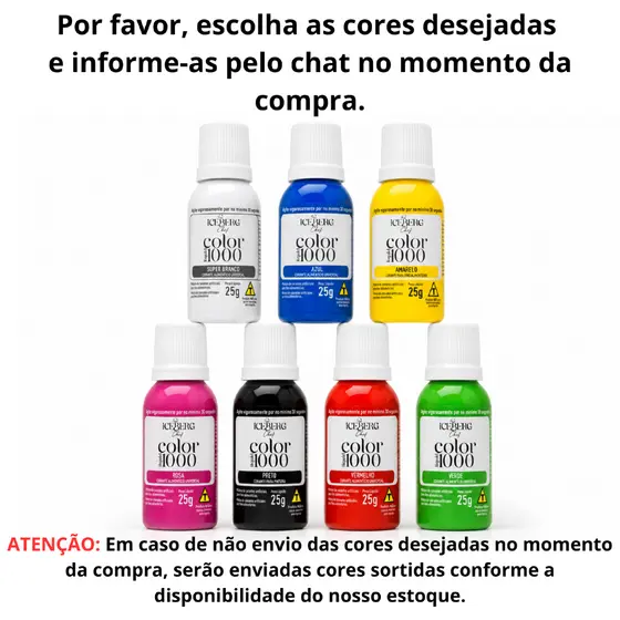 TINTA ALIMENTICIA COLOR LIQUID 1000 ICEBERG 25g - CONFEITARIA