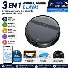 Aspirador Automático Inteligente Ideal para Casa com Sensores Anti queda AIRER.BR