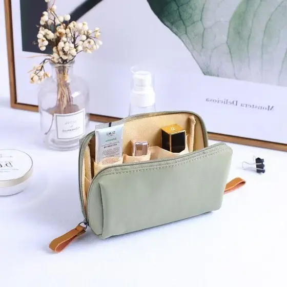 Mulheres Multifuncional Viagem Cosméticos Bolsa Maquiagem Produtos De Higiene Pessoal À Prova D'água De Armazenamento Po