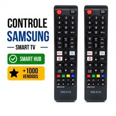 Controle Remoto Compatível Samsung Smart TV Smart Hub LCD LED ENVIO IMEDIATO