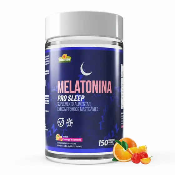 Melatonina Pro Sleep Sunflower Comprimidos Mastigável 150 Comprimidos