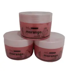 ESFOLIANTE ROSTO E CORPO MORANGO MISS LARY 3 EM 1