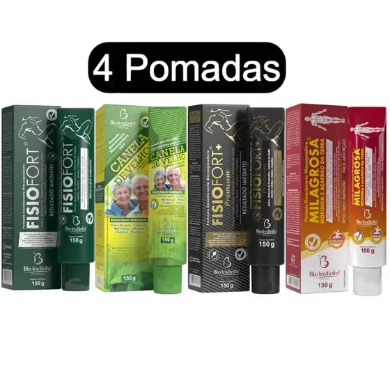 POMADAS MASSAGEADORAS KIT 2 EM 1 PARA DORES NO CORPO ENVIO IMEDIATO