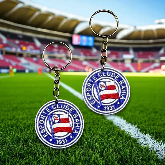 Chaveiro Time Esporte Clube Bahia Futebol 3D