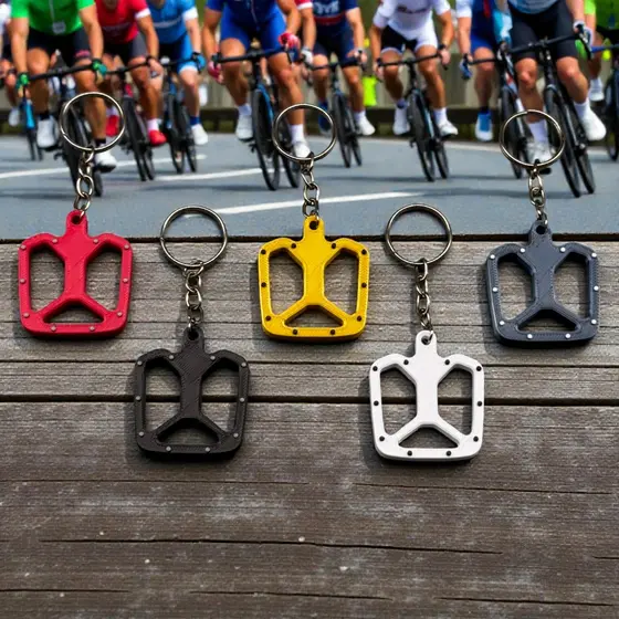 Chaveiro Pedal de Bike 3D