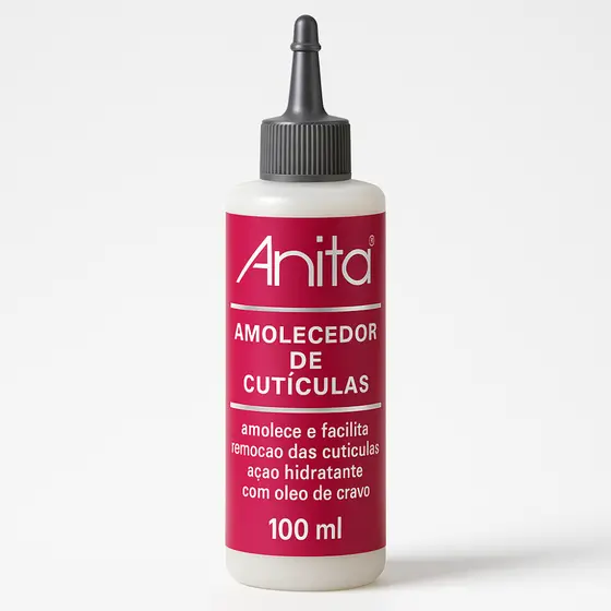 Anita Amolecedor de Cuticulas 100ml Oleocotton Tea Tree Hidrata Suaviza Cuidados
