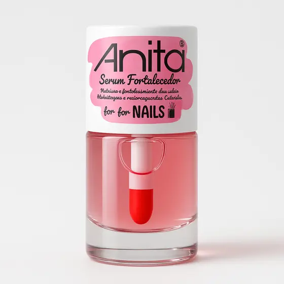 Anita Serum Fortalecedor Unhas 10ml Crescimento Nutrição Cutículas Tratamento