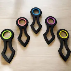 Chaveiro Karambit Spinner Ninja Anti-estresse - Fidget Toy Giratório