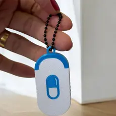 Chaveiro Porta Comprimido - Porta Remédio
