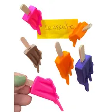 Imã De Geladeira Magnetico Picolés Sorvete Divertido Divertida fofura Enfeite Decoração Criativo Desenho