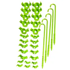 15 Budclip LST low stress training clip plastico jardinagem