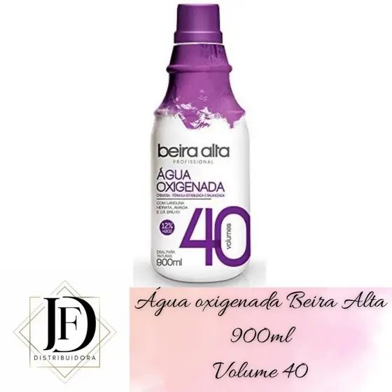 Água Oxigenada 900ml - Beira Alta volumagem da OX 40