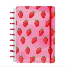 Caderno personalizável disco inteligente capa dura Diskô P(A5) M 80 folhas