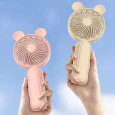 Ventilador Pequeno Portátil Ajustável Silencioso Elétrico Recarregável Usb