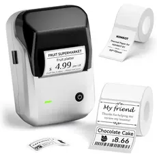 NIIMBOT B1 IMPRESSORA DE ETIQUETA PORTATIL BLUETOOTH COMPATIVEL COM IOS E ANDROID