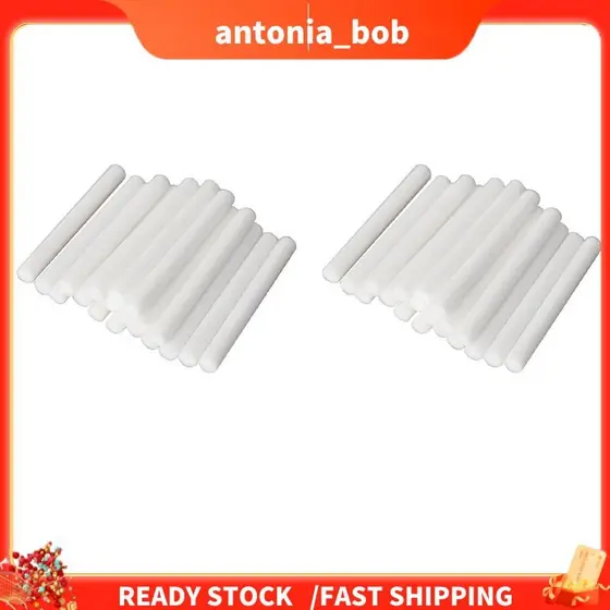 40 Pçs Filtros De Umidificador Substituição Algodão Esponja Vara Para USB Aroma Difusores Névoa Maker Ar