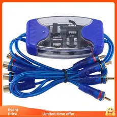 Supressor De Filtro De Ruído De Áudio De 4 Canais , Isolador De Loop De Aterramento , Estéreo Para Carro 50W