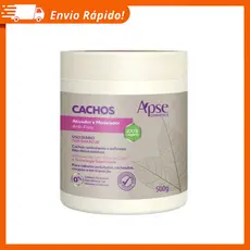 Ativador e Modelador Creme de Pentear para CACHOS Anti-frizz - Apse Apice Vegano - 500g