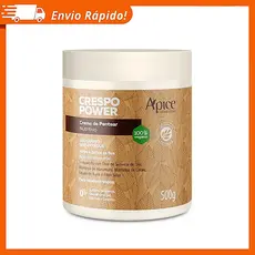 Apse Creme de Pentear Nutritivo Crespo Power - 500g - Ação Condicionante - Apice